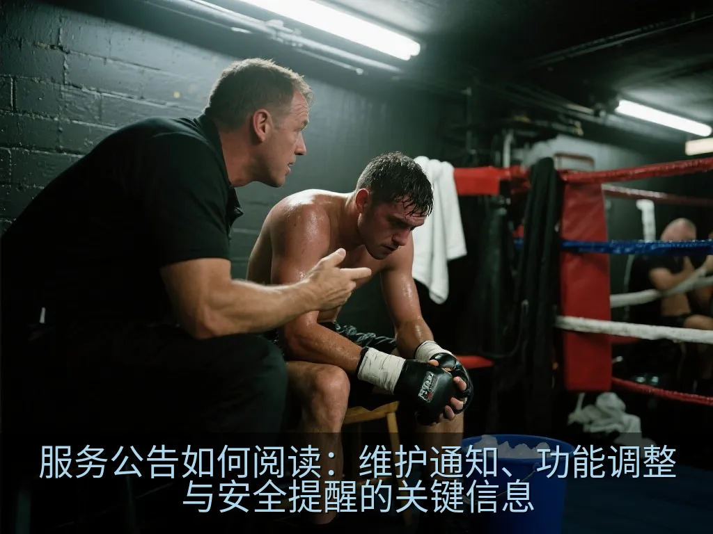 服务公告如何阅读：维护通知、功能调整与安全提醒的关键信息