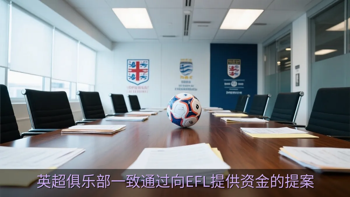 英超俱乐部一致通过向EFL提供资金的提案